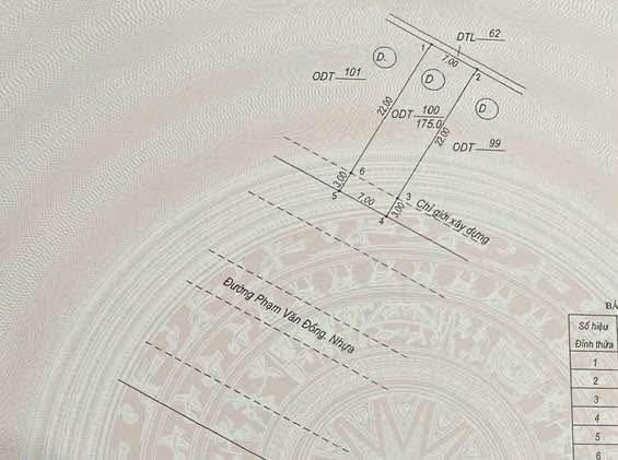 Đất liền kề mặt tiền đường 36m Phạm Văn Đồng, Đồng Hới 875m² - Cơ hội đầu tư cực tốt!