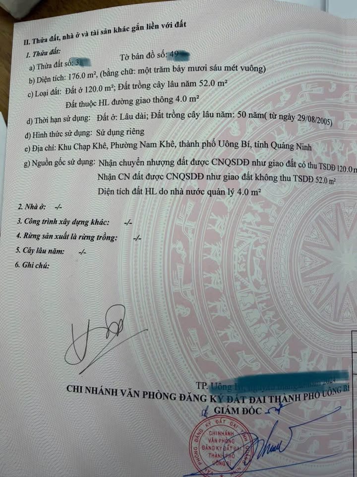 Đất nền phường Vàng Danh, 152m² giá 2 tỷ - Cơ hội đầu tư tuyệt vời!