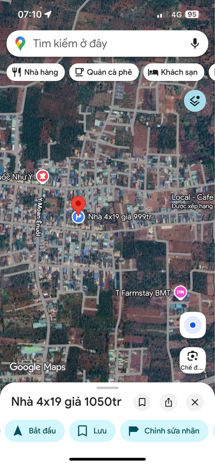 Nhà hẻm 442/26 Y Moan, Buôn Ma Thuột 76m² giá 1.05 tỷ - Sổ đỏ chính chủ!