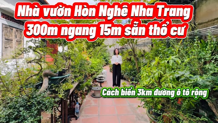 Biệt thự cao ráo Vĩnh Ngọc Nha Trang 300m² giá 5.5 tỷ - Đầu tư sinh lời lý tưởng!