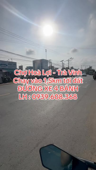 Đất thổ cư Hòa Lợi, Trà Vinh 120m² giá chỉ 290 triệu - Cơ hội đầu tư hấp dẫn!
