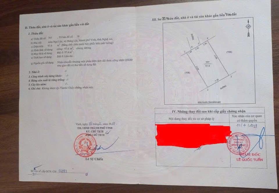 Đất nền xóm Ngũ Lộc, Hưng Lộc 97m² giá 2.5 tỷ - Đầu tư sinh lời ngay!