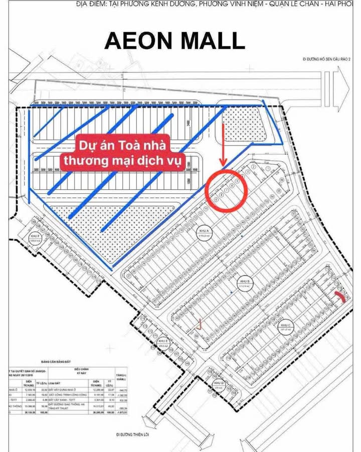 Đất nền TDC ICC Vĩnh Niệm 72m² giá 10.08 tỷ - Nằm cạnh dự án Lightsquare