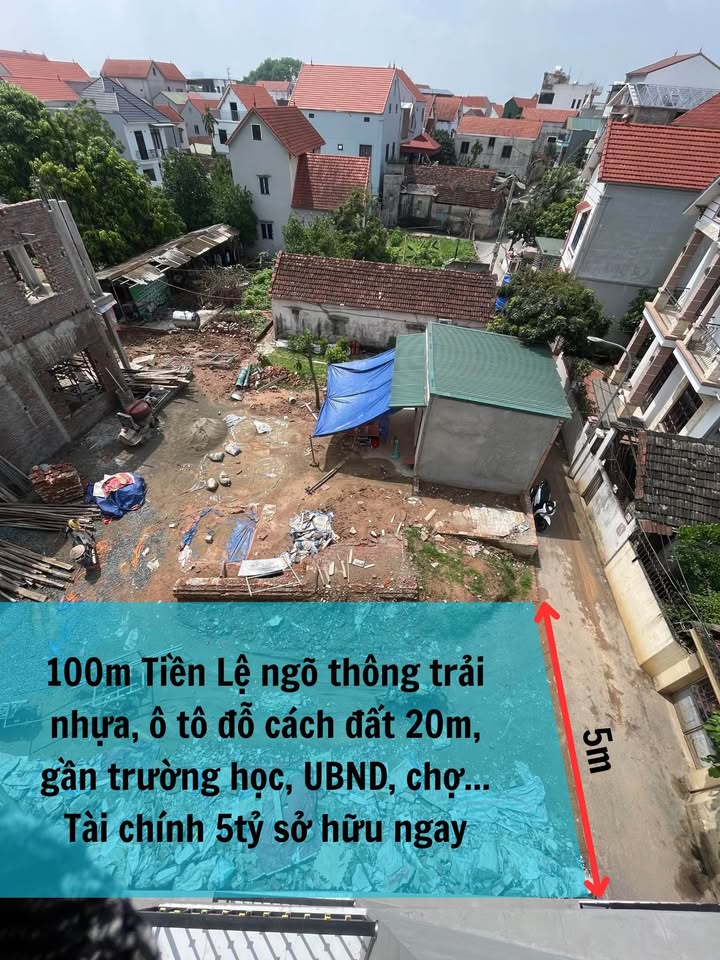 Đất nền 100m² Tiền Yên, Hoài Đức - Giá thỏa thuận cực tốt!