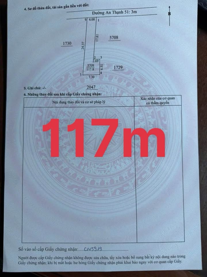 Đất mặt tiền Hưng Định 51, Thuận An, 100m² giá 2.9 tỷ - Đầu tư sinh lời ngay!