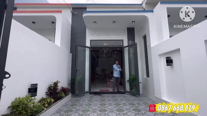 Nhà mới hoàn thiện 108m² tại Cần Đước - Đầy đủ nội thất, giá 1.8 tỷ!