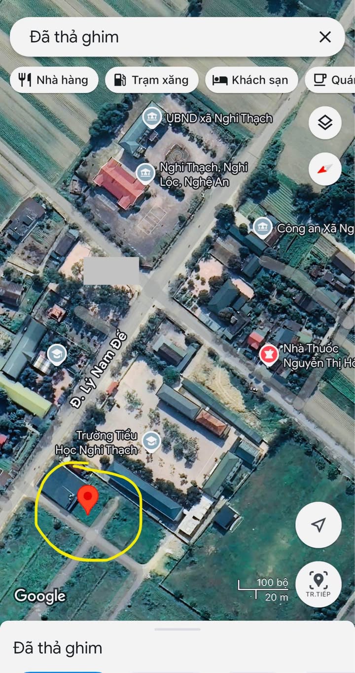 Đất lô góc 215m² tại Nghi Thạch, Nghi Lộc - Gần Uỷ Ban và Trường Học!