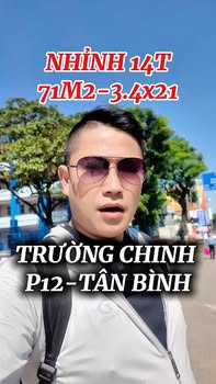 Mặt tiền kinh doanh đường Trường Chinh P12 Tân Bình 71m² - Cơ hội đầu tư tuyệt vời!