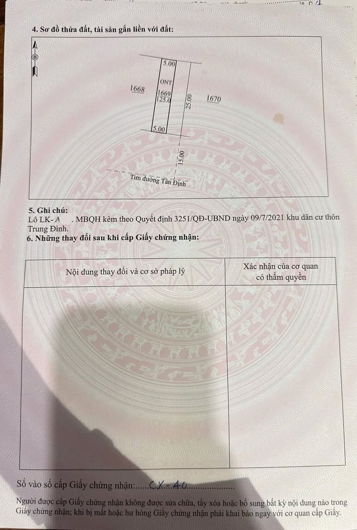 Đất nền Quảng Định 125m² giá thỏa thuận - Vị trí kinh doanh thuận lợi!