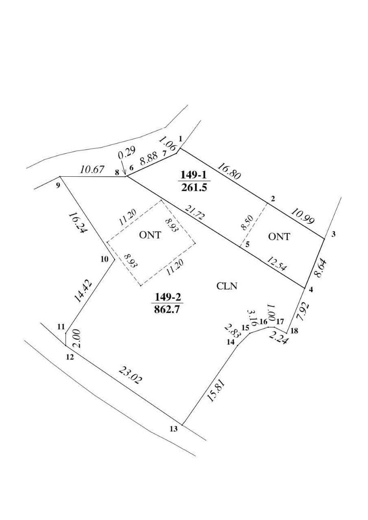 Đất nền Bắc Sơn 261m² giá 1.829 tỷ - Cơ hội đầu tư hấp dẫn!