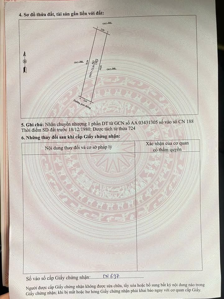 Đất thổ cư 150,9m² thôn Đông Thành, Triệu Sơn giá chỉ 300 triệu - Cần bán gấp!