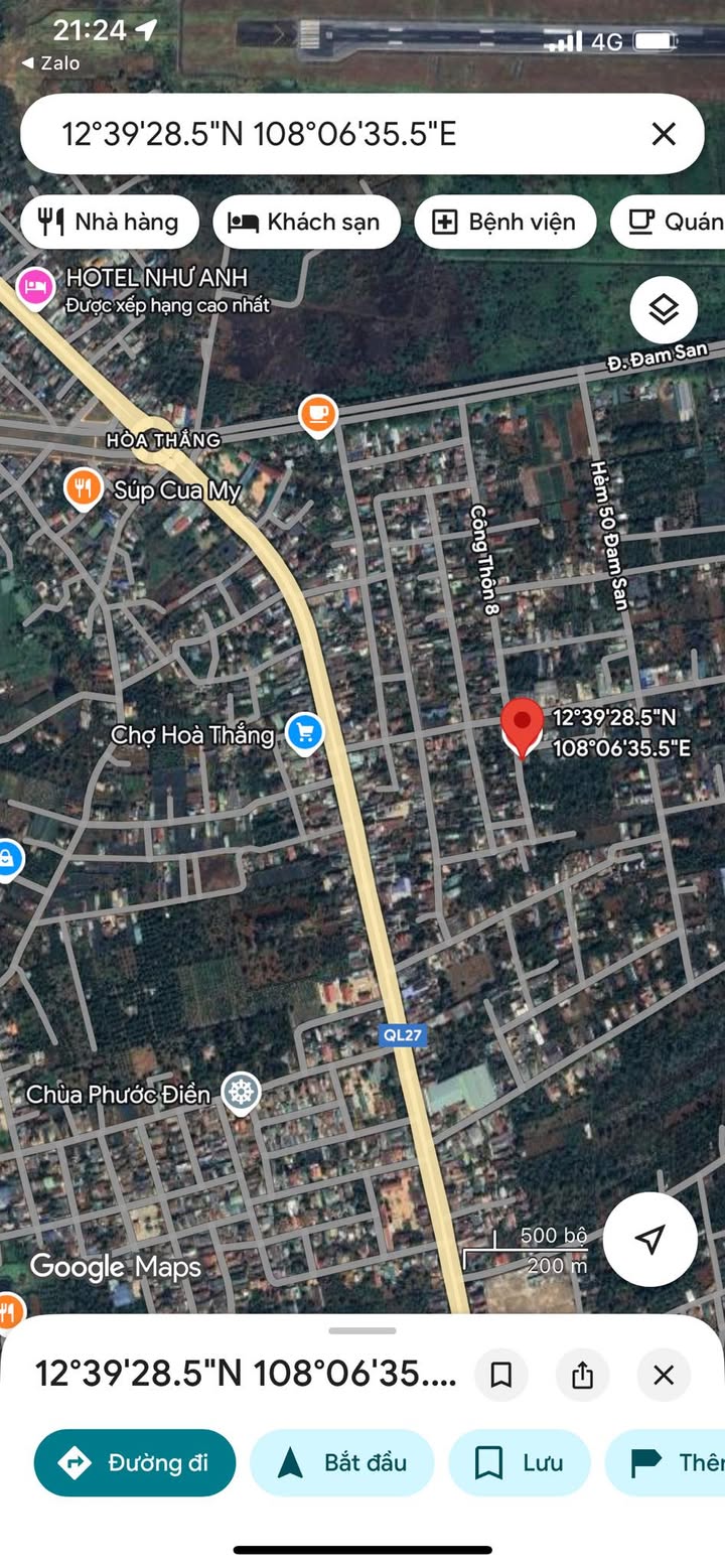 Đất thổ cư Hòa Thắng Buôn Ma Thuột 130m² giá 1.68 tỷ - Tiện ích 5 sao xung quanh!