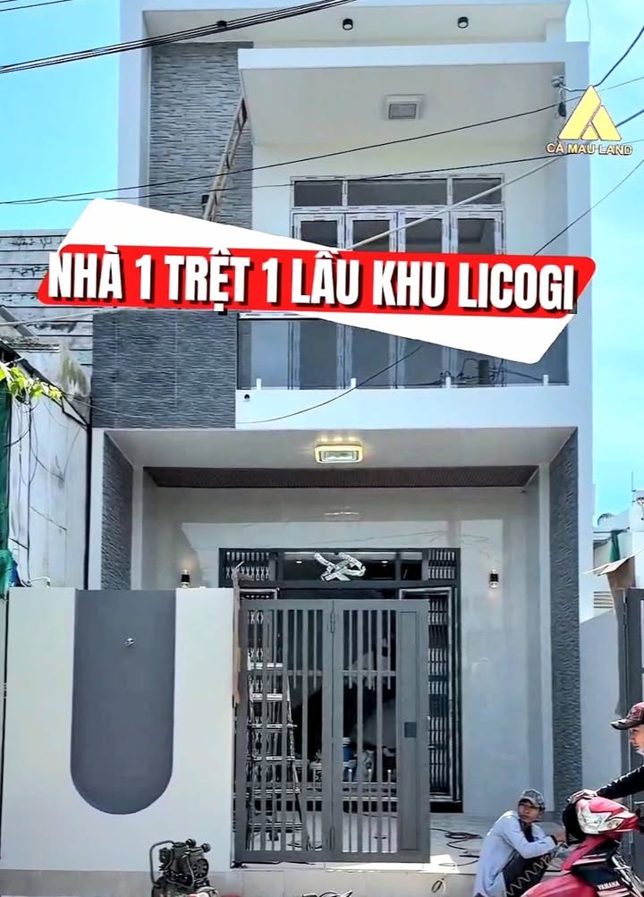 Nhà 1 Trệt 1 Lầu Khu Licogi An Xuyên Cà Mau 100m² giá 2 tỷ - Sẵn sàng hoàn thiện!