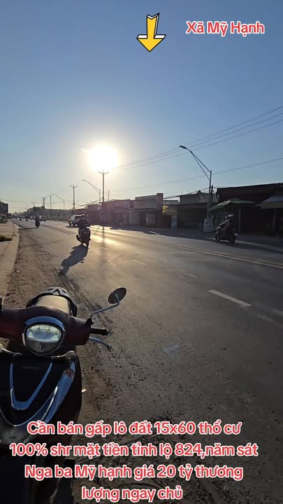 Đất thổ cư 900m² tại Mỹ Hạnh Nam, Long An - Giá chỉ 20 tỷ - Cơ hội đầu tư hiếm có!