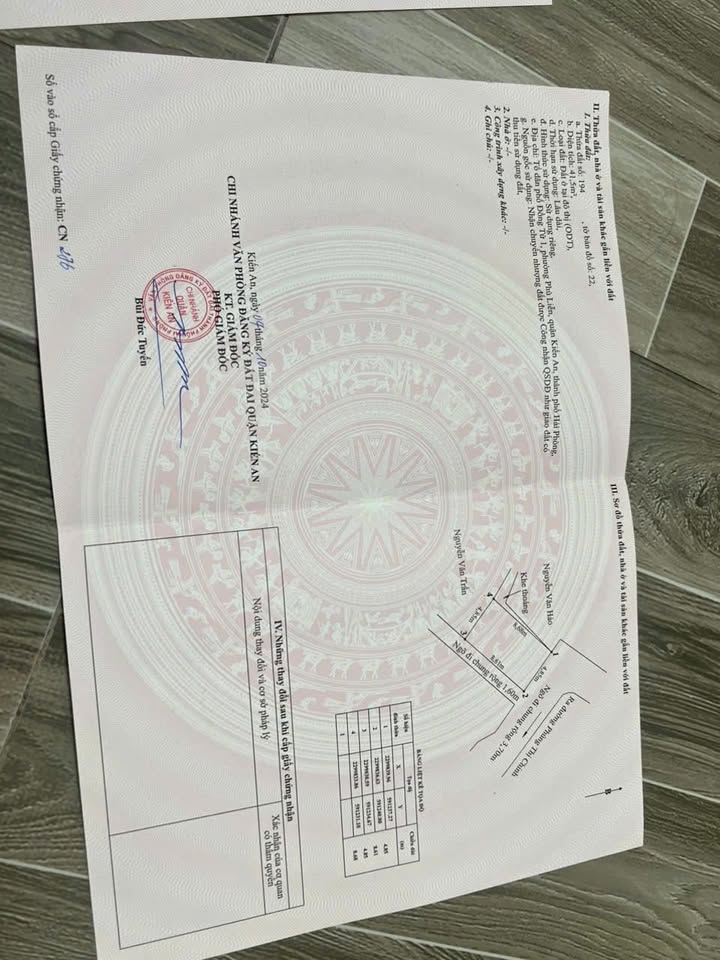 Đất thổ cư lô góc Phù Liễn 41.5m² giá 12xx - Ô tô vào tận nơi!