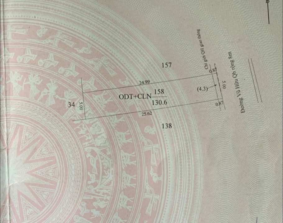 Đất nền đường Vũ Hữu, Bình Tân, Buôn Hồ 125m² giá 650 triệu - Cần bán gấp!