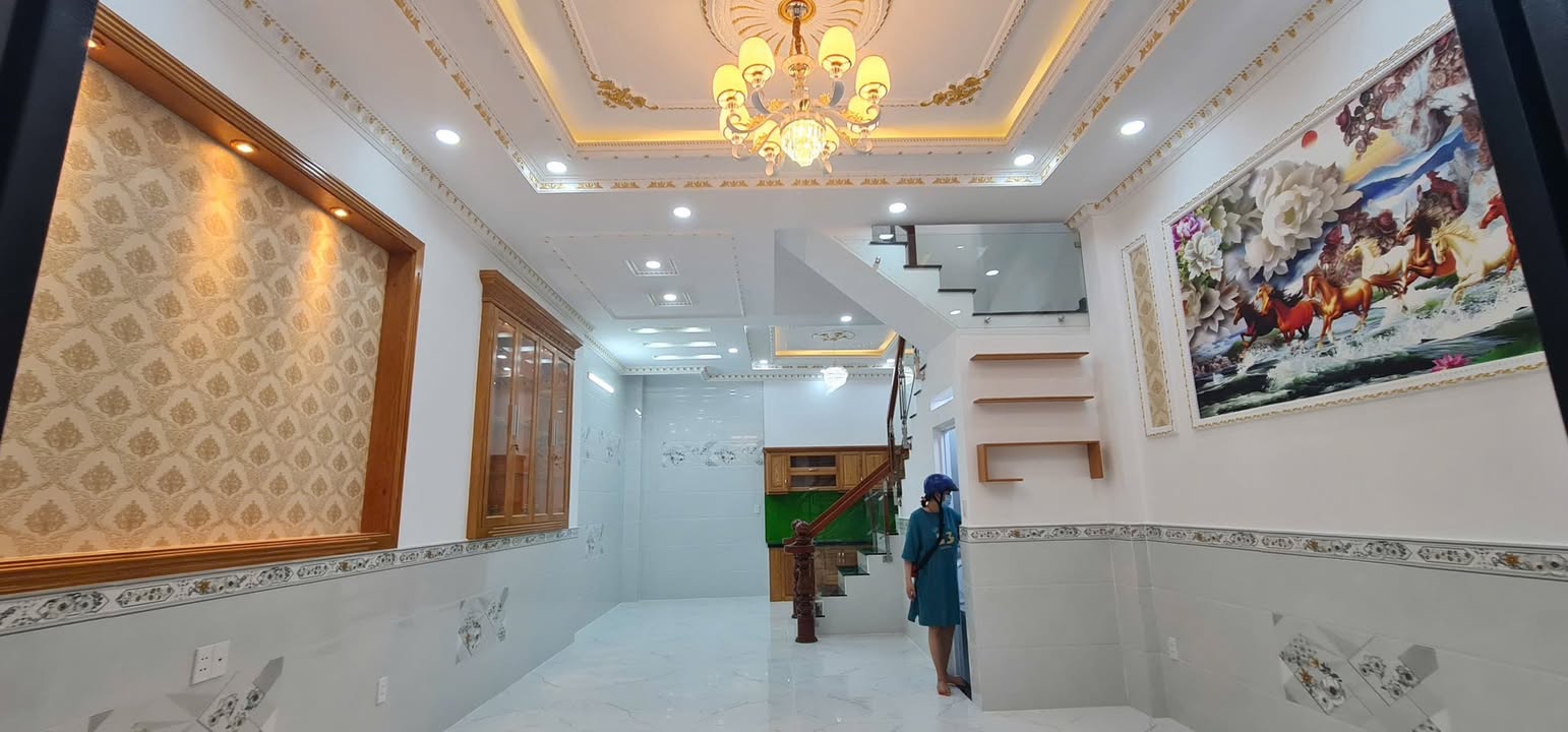 Nhà cho thuê Liên Khu 4-5, Bình Hưng Hoà B, 55m² giá 11 triệu - Full nội thất tiện nghi!