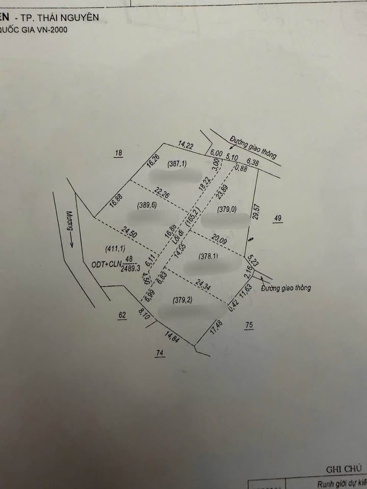 Đất nền Tích Lương, Thái Nguyên 100m² giá chỉ 600 triệu - Cơ hội đầu tư hấp dẫn!