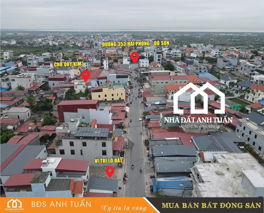 Đất mặt đường Quý Kim, Đồ Sơn 234m² - Sổ đỏ chính chủ, giá thỏa thuận!