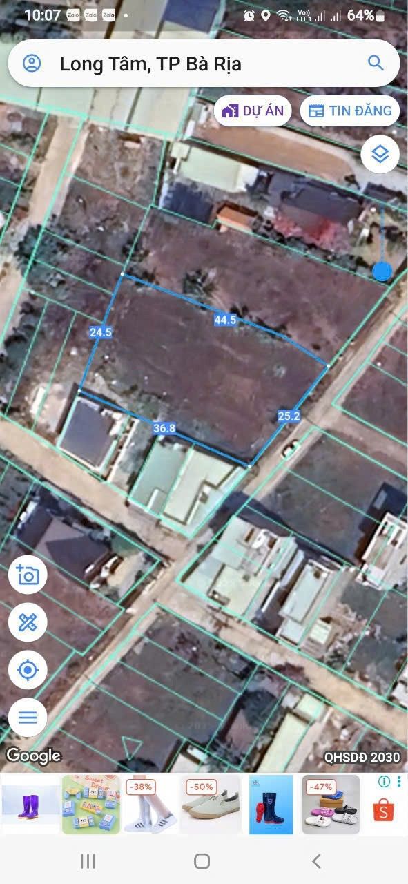 Đất thổ cư 300m² tại Phường Tam Long - Giá chỉ 6 tỷ VND!