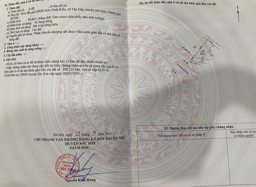 Đất nền Kim Anh, Sóc Sơn 89m² giá chỉ 5.1 tỷ - Đầu tư tuyệt vời ngay hôm nay!