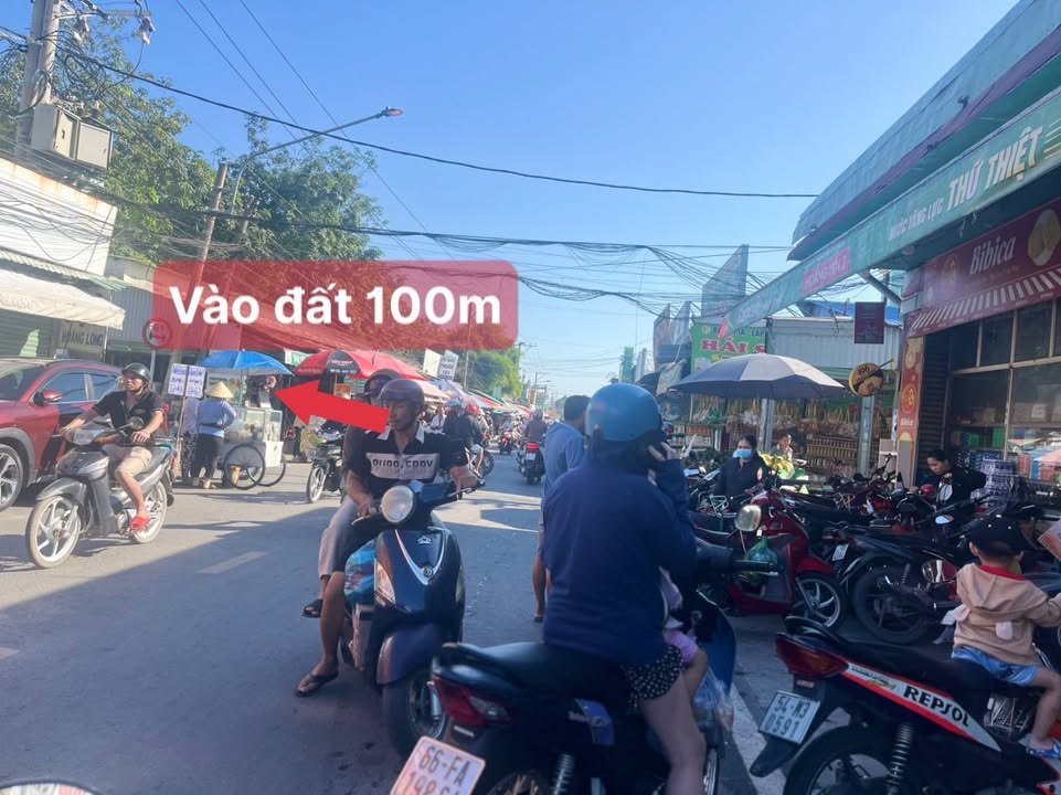 Đất mặt tiền khu 2 Tân Định, Bến Cát 100m giá 1.8 tỷ - Đầu tư sinh lời ngay!