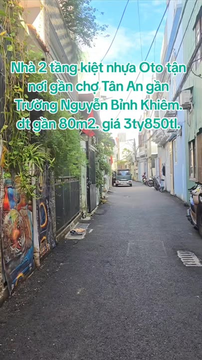 Nhà 2 tầng An Khê Thanh Khê 80m² giá 3.85 tỷ - Ô tô tận nơi, gần chợ