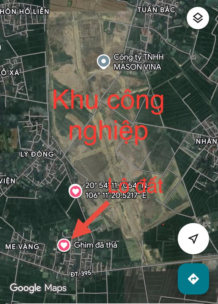 Đất nền thôn Lý Dương, Vĩnh Hồng, 305m² - Tiềm năng kinh doanh lớn!