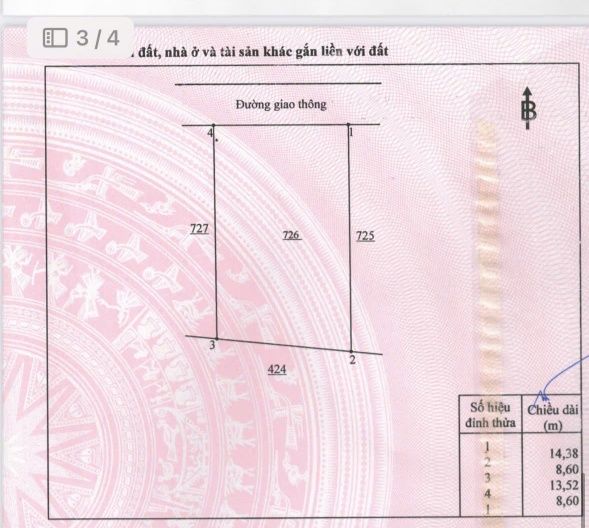 Đất nền Bình Lộc Long Khánh 120m² giá chỉ 950 triệu - Sổ đỏ chính chủ