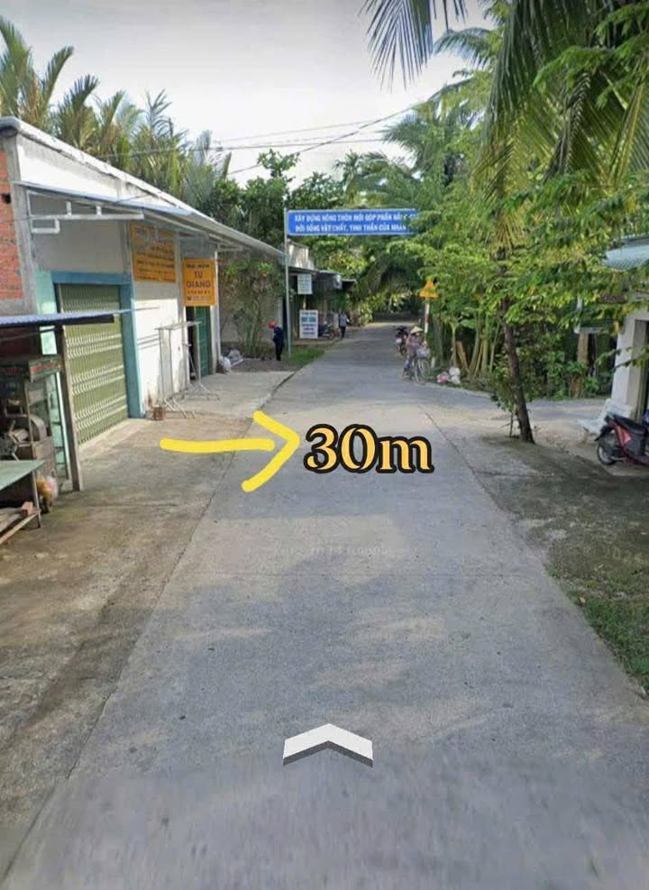 Đất nền biệt thự Lương Phú Bến Tre 643m² giá 1 tỷ - Mặt tiền lộ nông thôn rộng rãi!