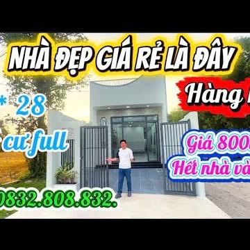 Nhà hiện đại Châu Thành Tây Ninh 136m² giá 800 triệu - Sẵn sàng vào ở!