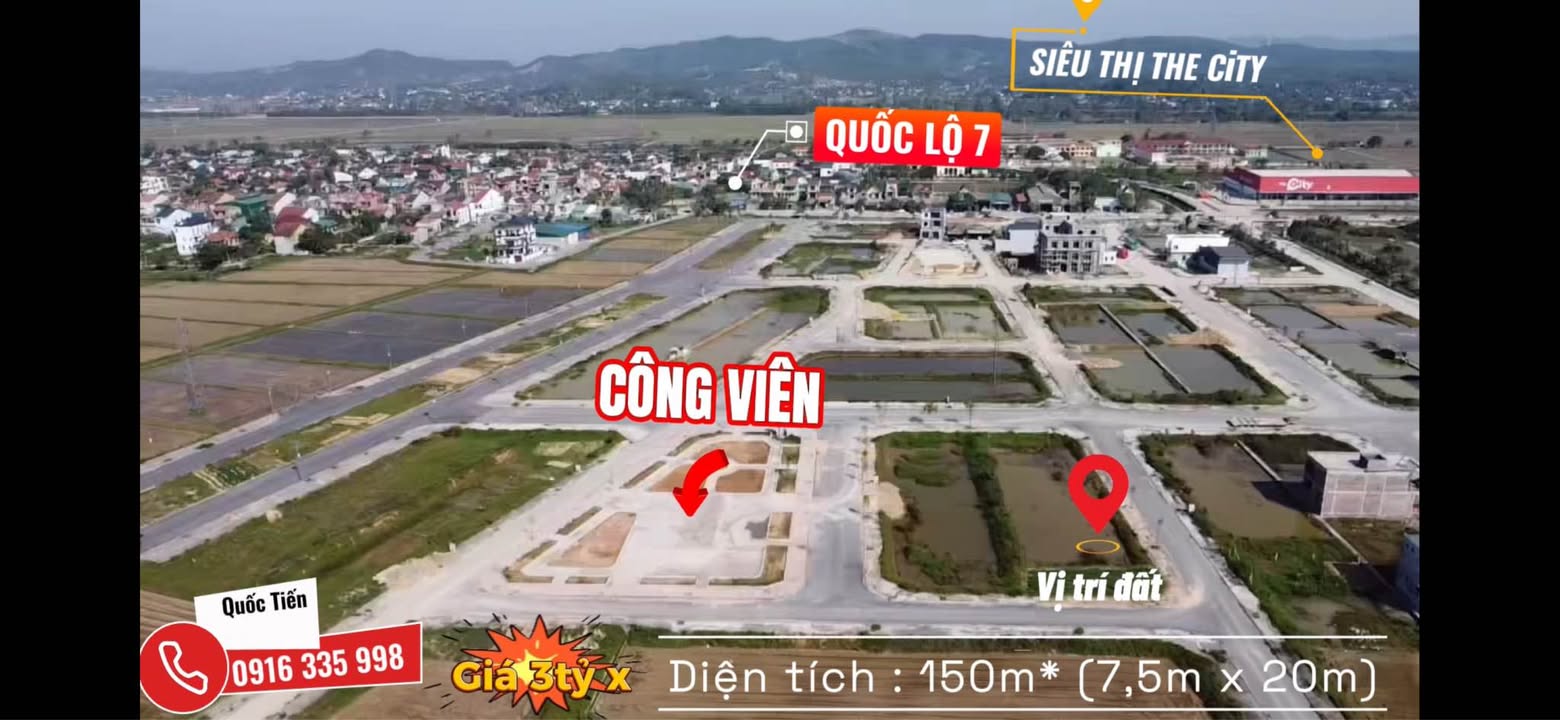Lô đất cây mưng Văn Sơn Đô Lương 150m² - Đầu tư tiềm năng cao!