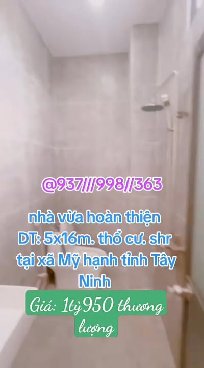 Đất thổ cư 80m² tại Mỹ Hạnh, Đức Hòa giá 1.95 tỷ - Thiết kế hiện đại, nội thất cao cấp!