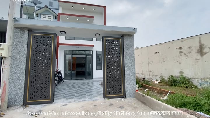 Nhà mới 1 trệt gác lửng tại Tân Thông Hội, Củ Chi 77m² giá chỉ 2.972 tỷ - Sổ hồng riêng, chính chủ!