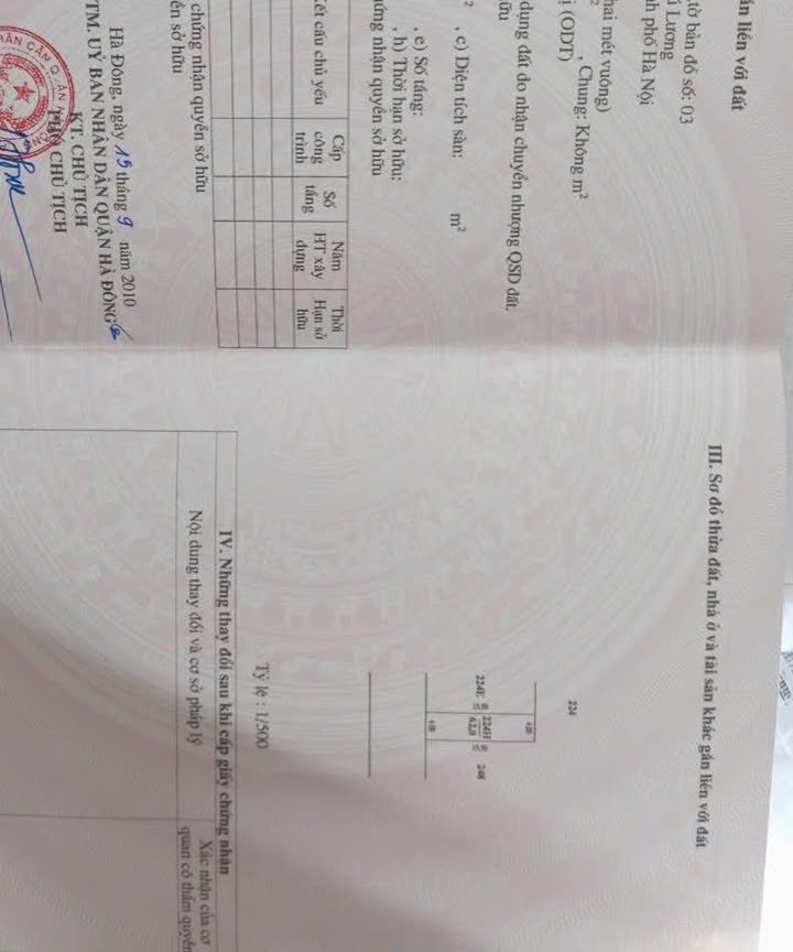 Mặt phố Phú Lương Hà Đông 62m² giá 11.16 tỷ - Đầu tư sinh lời ngay!