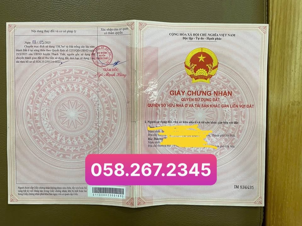 Đất thổ cư Tân Xã 198.7m² giá 6.161 tỷ - Cơ hội đầu tư tuyệt vời!