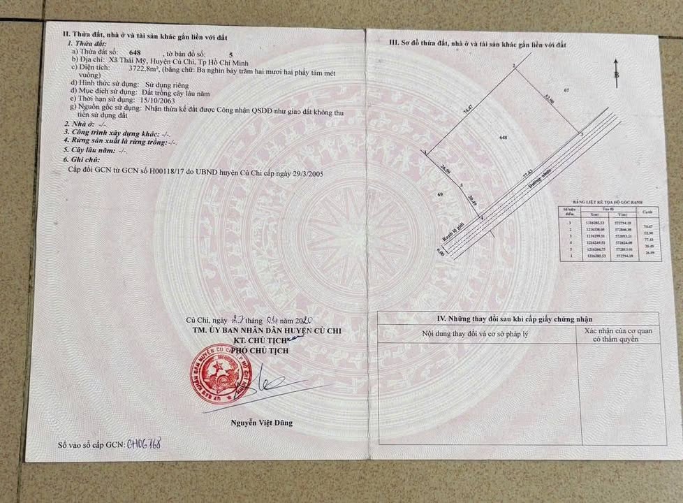 Đất vườn Củ Chi 4.192m² giá 12 tỷ - Sổ hồng chính chủ, không quy hoạch!