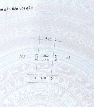 Đất nền Phương Canh, Nam Từ Liêm 57m² - Ô tô vào nhà, giá đầu tư hấp dẫn!