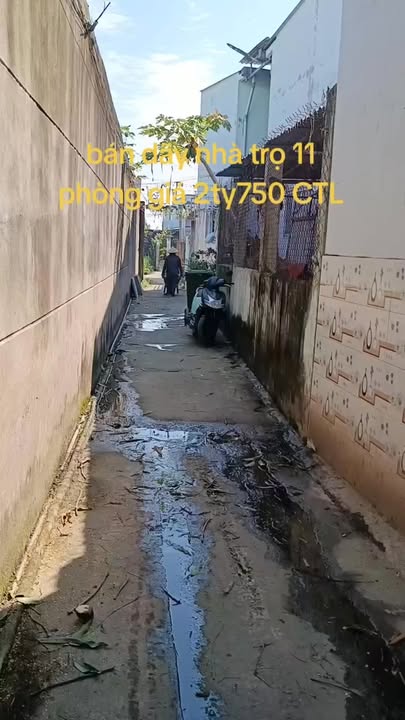 Dãy nhà trọ 11 phòng tại xã Phước Lâm, Cần Giuộc - Thu nhập 15 triệu/tháng - Giá 2.75 tỷ