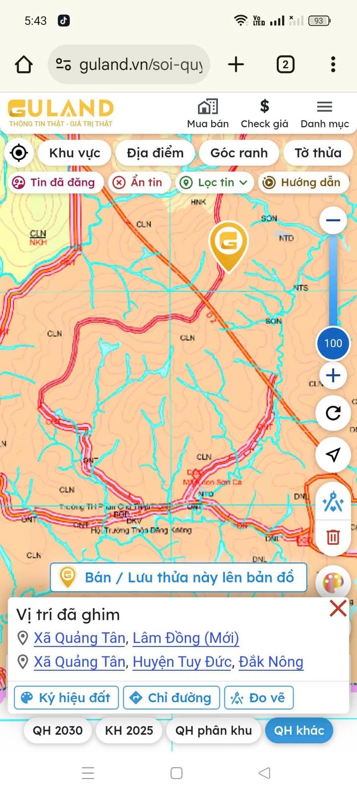Đất nền nghỉ dưỡng 1 sào tại Quảng Tân, giá chỉ 210 triệu - Sổ đỏ chính chủ!