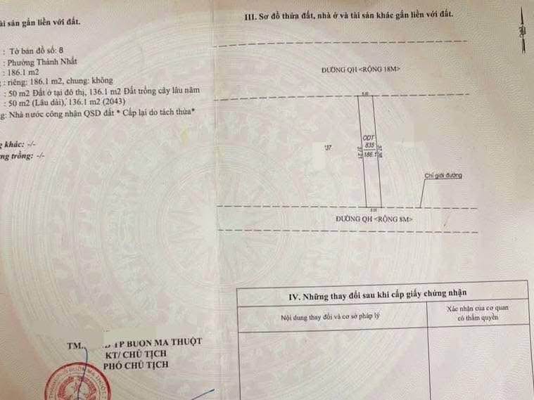 Đất hẻm 77 Nguyễn Thị Định, Buôn Ma Thuột 185m² giá 2.9 tỷ - Đầu tư sinh lời tuyệt vời!