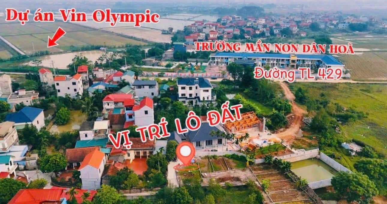 Đất Dân Hòa, Thanh Oai 40.6m² giá 2 tỷ - Hàng góc hiếm có, ô tô đỗ cửa!