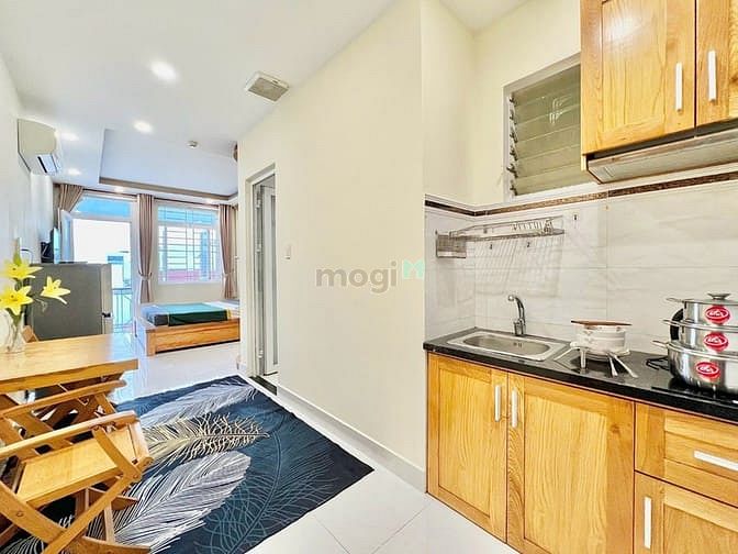 Căn hộ Studio bancong 38m² giá 7.3 triệu - Nội thất đầy đủ, gần cầu Lê Văn Sỹ!