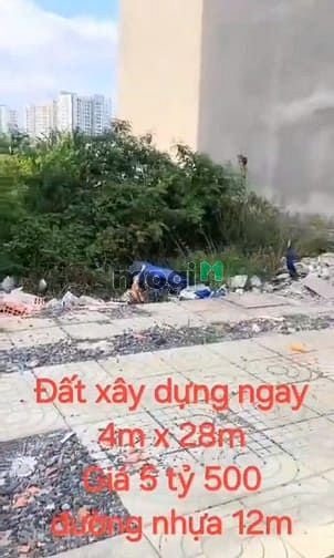 Bán Đất Tô Ngọc Vân, Quận 12 – 112m² – Sổ Hồng Riêng – Giá 5.3 Tỷ