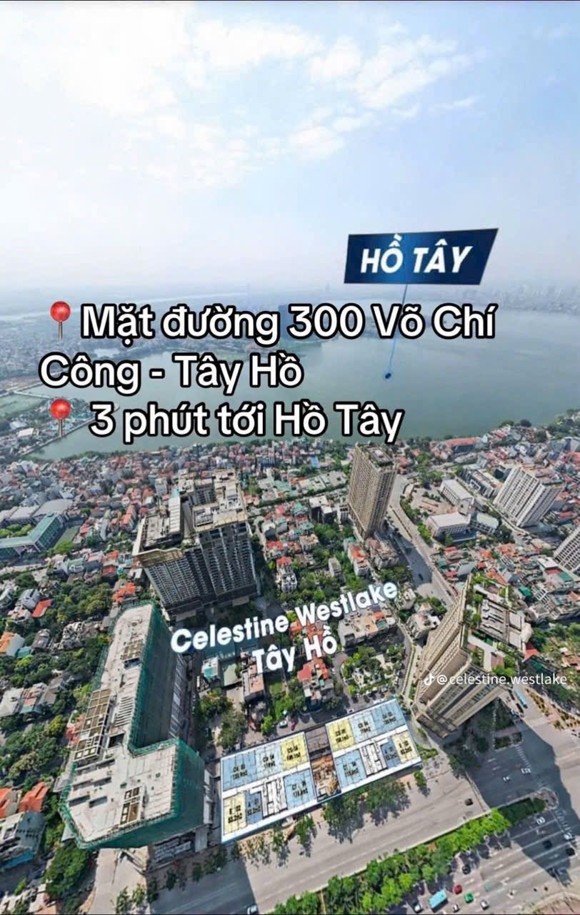 Căn hộ 3PN 125m² Celestine Tây Hồ - Không gian sống đẳng cấp chờ đón bạn!