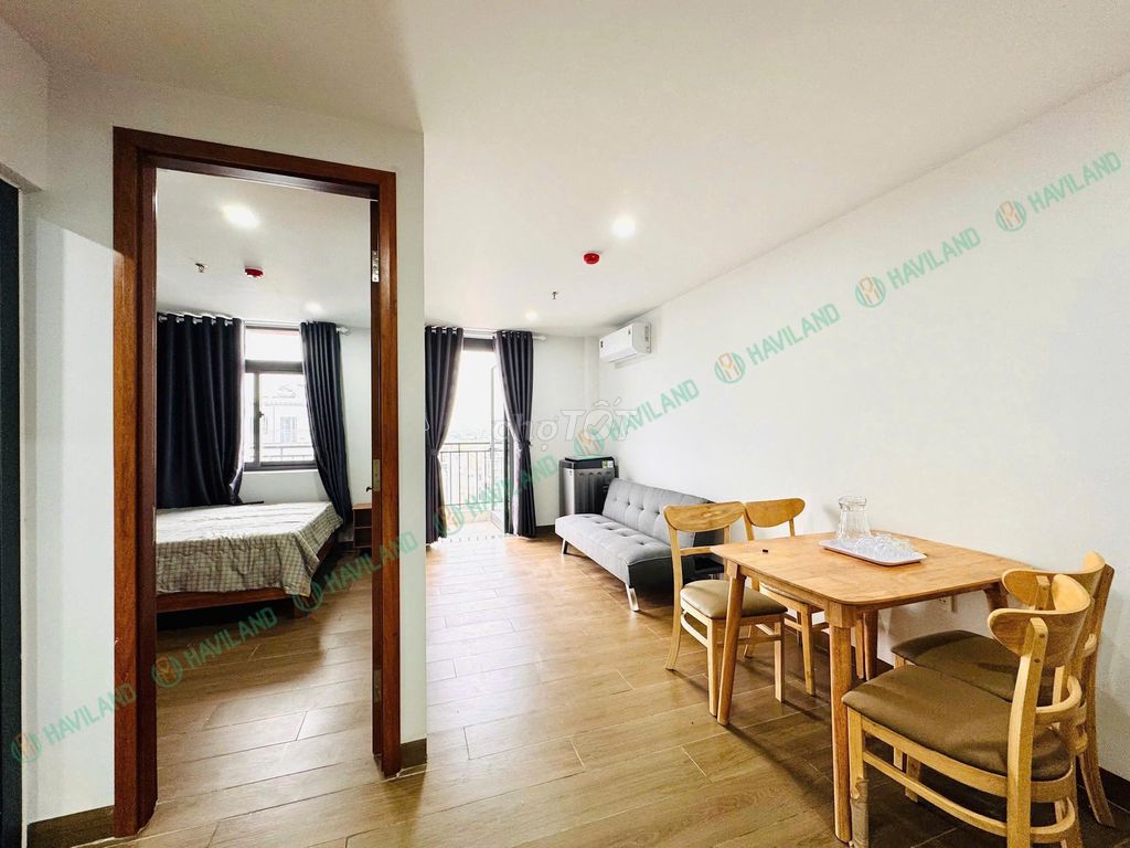 Căn hộ 2 phòng ngủ Đà Nẵng 60m² giá 13.5 triệu - Ban công thoáng mát, đầy đủ nội thất!