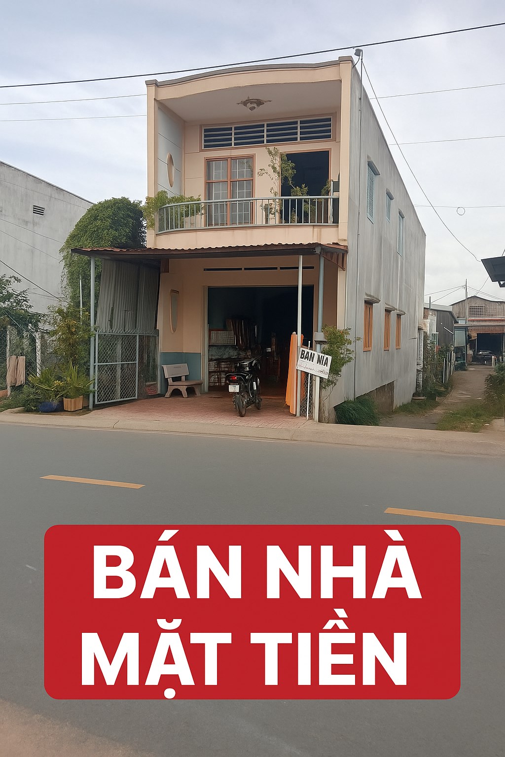 Bán nhà mặt phố tại Tân Châu, An Giang 78m² giá 3.5 tỷ - Vị trí đắc địa gần chợ