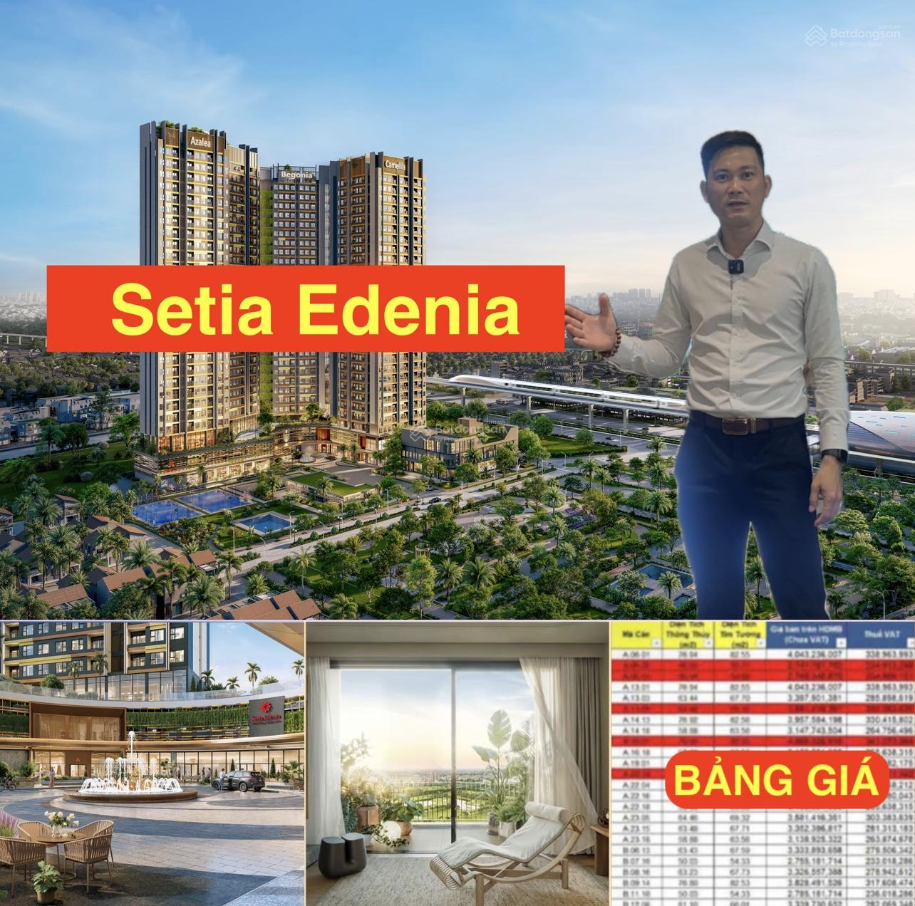 Căn hộ Setia Edenia 93m² giá 4.5 tỷ - Chính sách ưu đãi hấp dẫn!