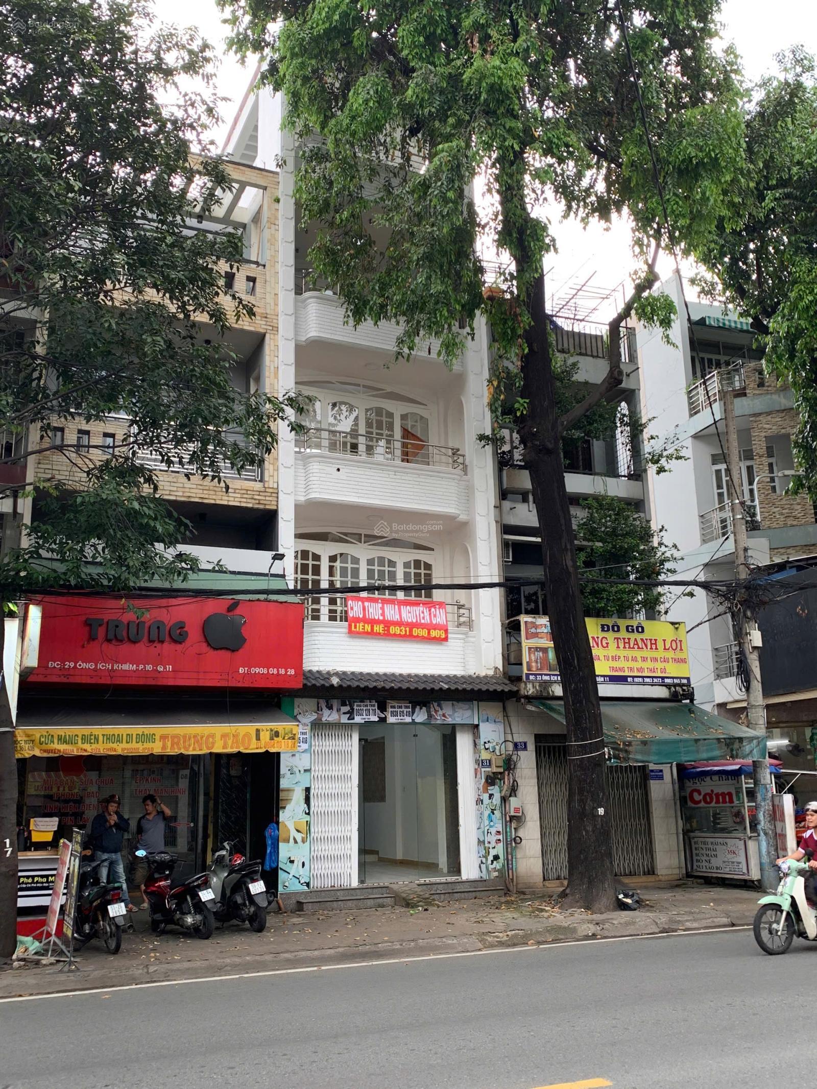 Nhà mặt tiền cho thuê tại 31 Ông Ích Khiêm, Quận 11 - Kinh doanh tốt, giá 40 triệu/tháng!