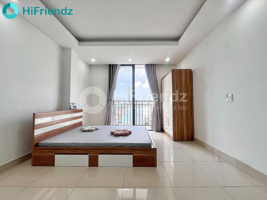 Căn hộ Studio Nguyễn Thị Xiếu 25m² giá 5.2 triệu - An ninh, view Landmark 81